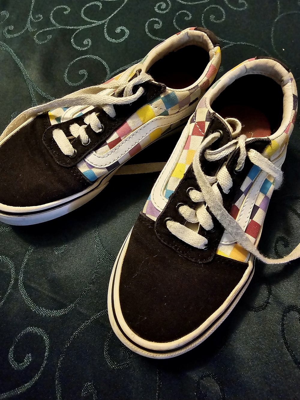 Vans Multicolor Checkerboard Old Skool Sneakers